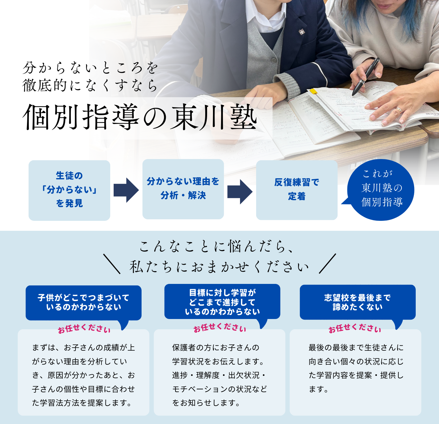 個別指導の東川塾